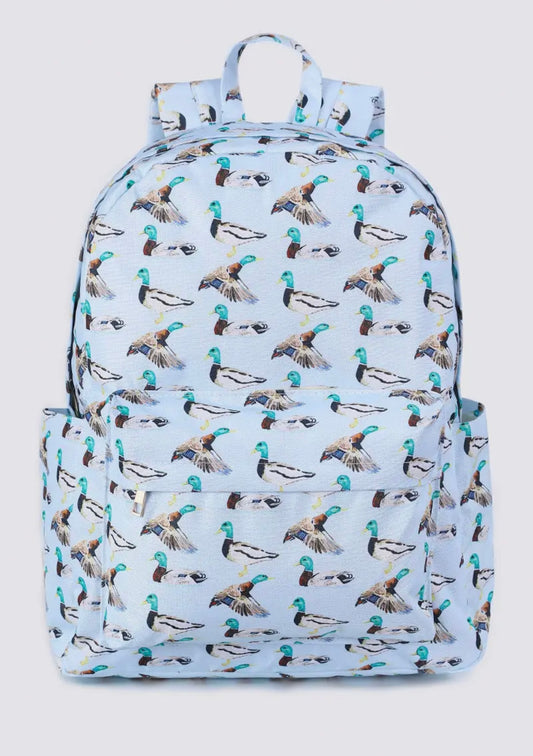 Baby Blue Mallard Backpack
