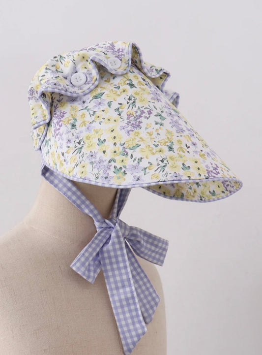 Spring Floral Bonnet