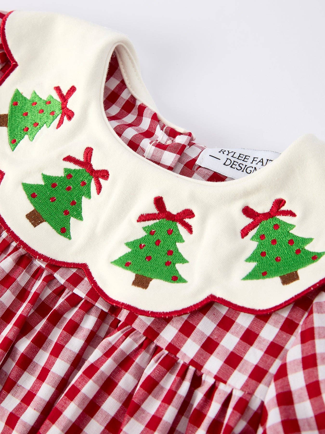 Plaid Christmas Tree Dress