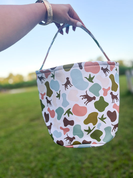 Camo Dog Basket