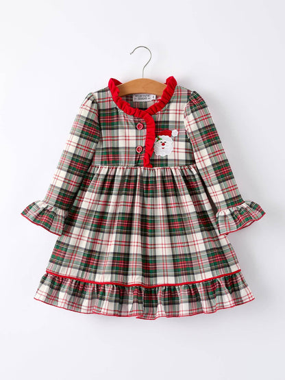 Plaid Santa Gown