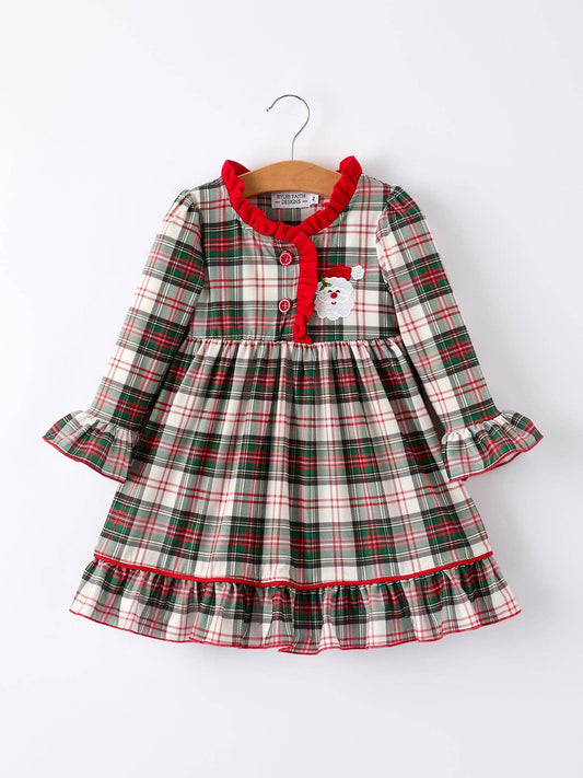 Plaid Santa Gown
