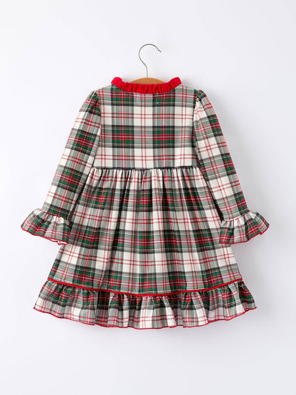 Plaid Santa Gown