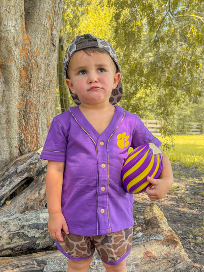 Game Day Purple Camo Set