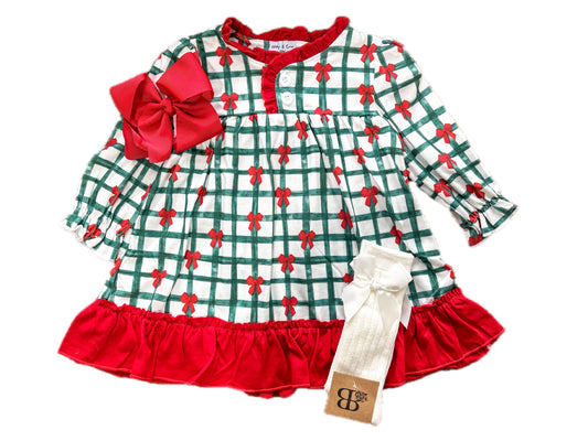Coquette Christmas Gown