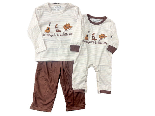 It’s Alright to be Little Bitty Boy Pant Set