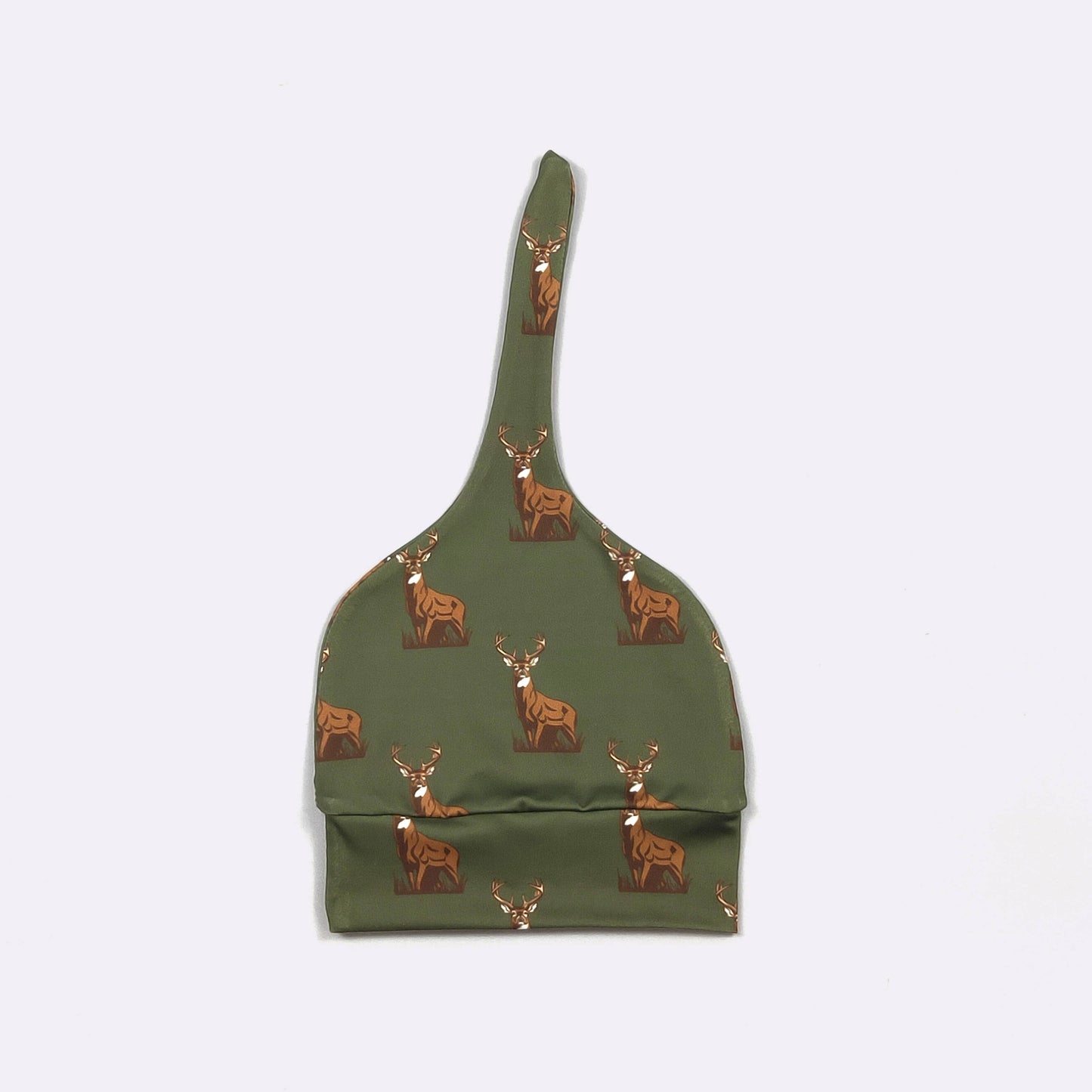 Hunter Green Buck Knotted Gown