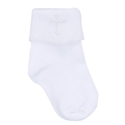 Forever Blessed Socks - White