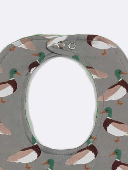 Sage Mallard Baby Bib