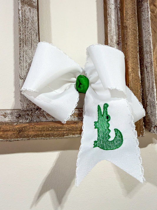 Gator Hair Bow