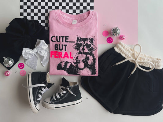 Cute but feral tee 
