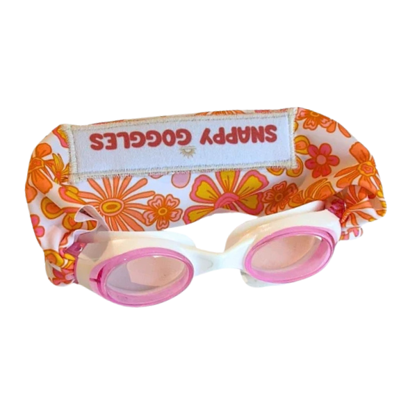 Kids Swim Goggles – Floatable Fabric Strap (Ages 3+)