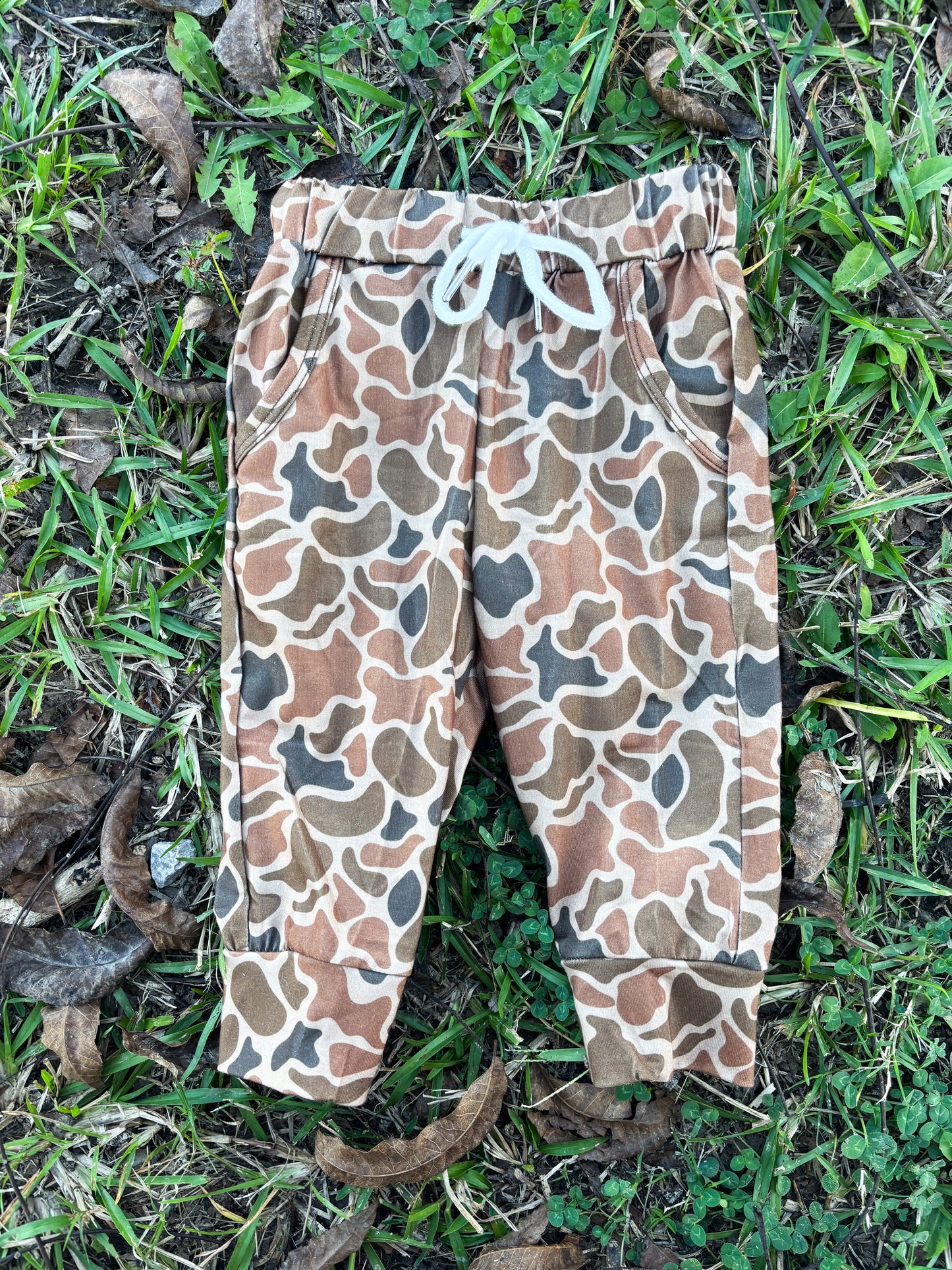 Fall Camo Joggers