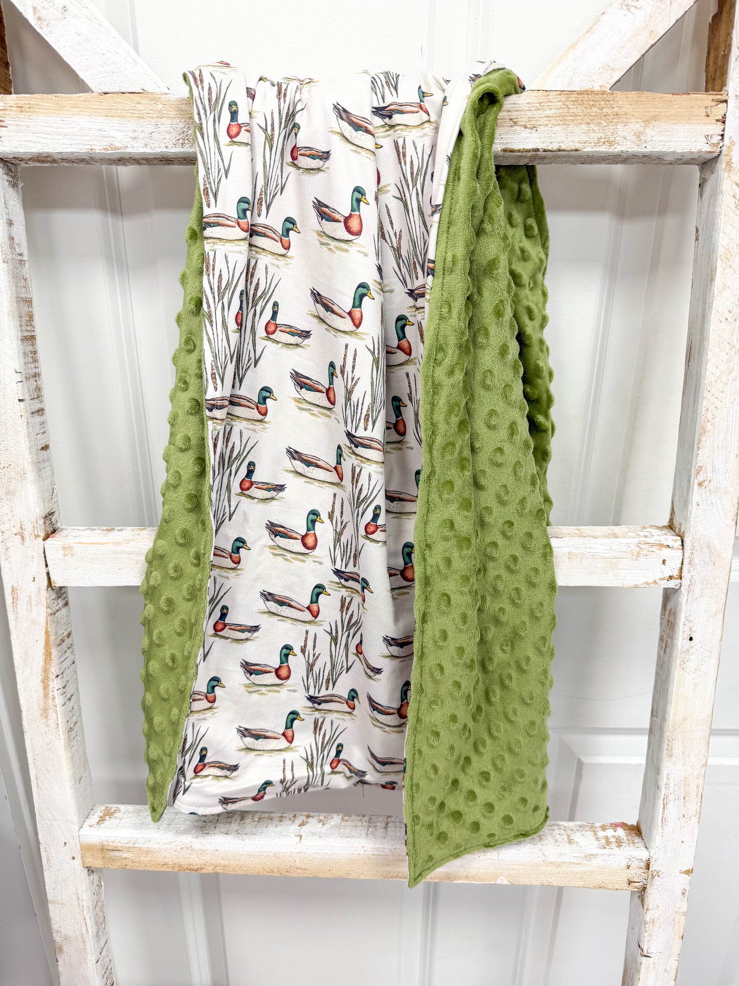 Lakeside Mallard Baby Blanket