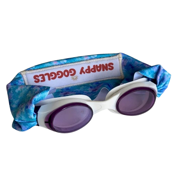 Kids Swim Goggles – Floatable Fabric Strap (Ages 3+)