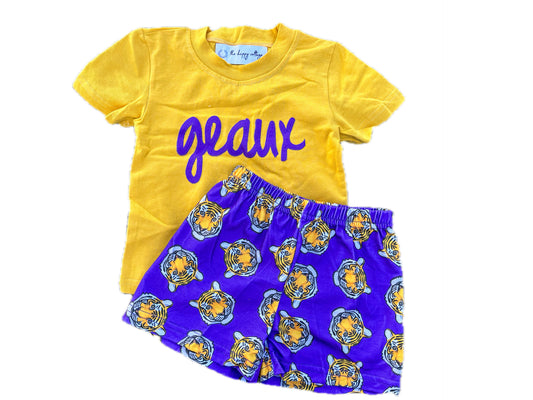 Geaux Boy Short Set