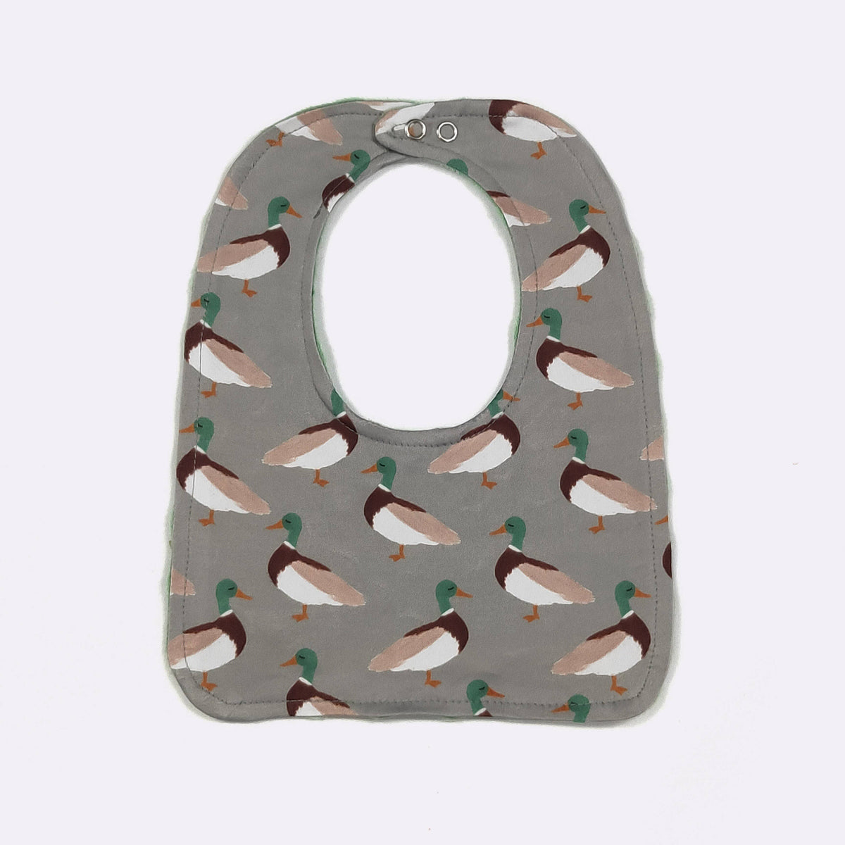 Sage Mallard Baby Bib