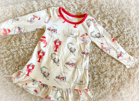 Cajun Christmas Gown