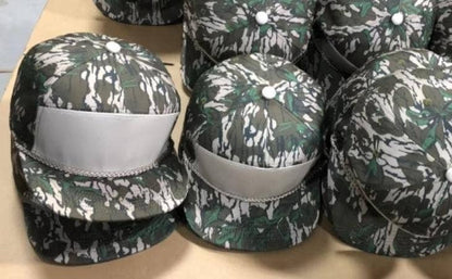 Kids 7 Panel Swampland Camo Snapback Hat