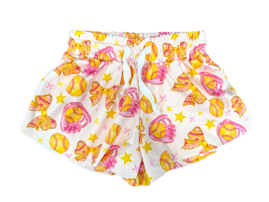 Softball Butterfly Shorts