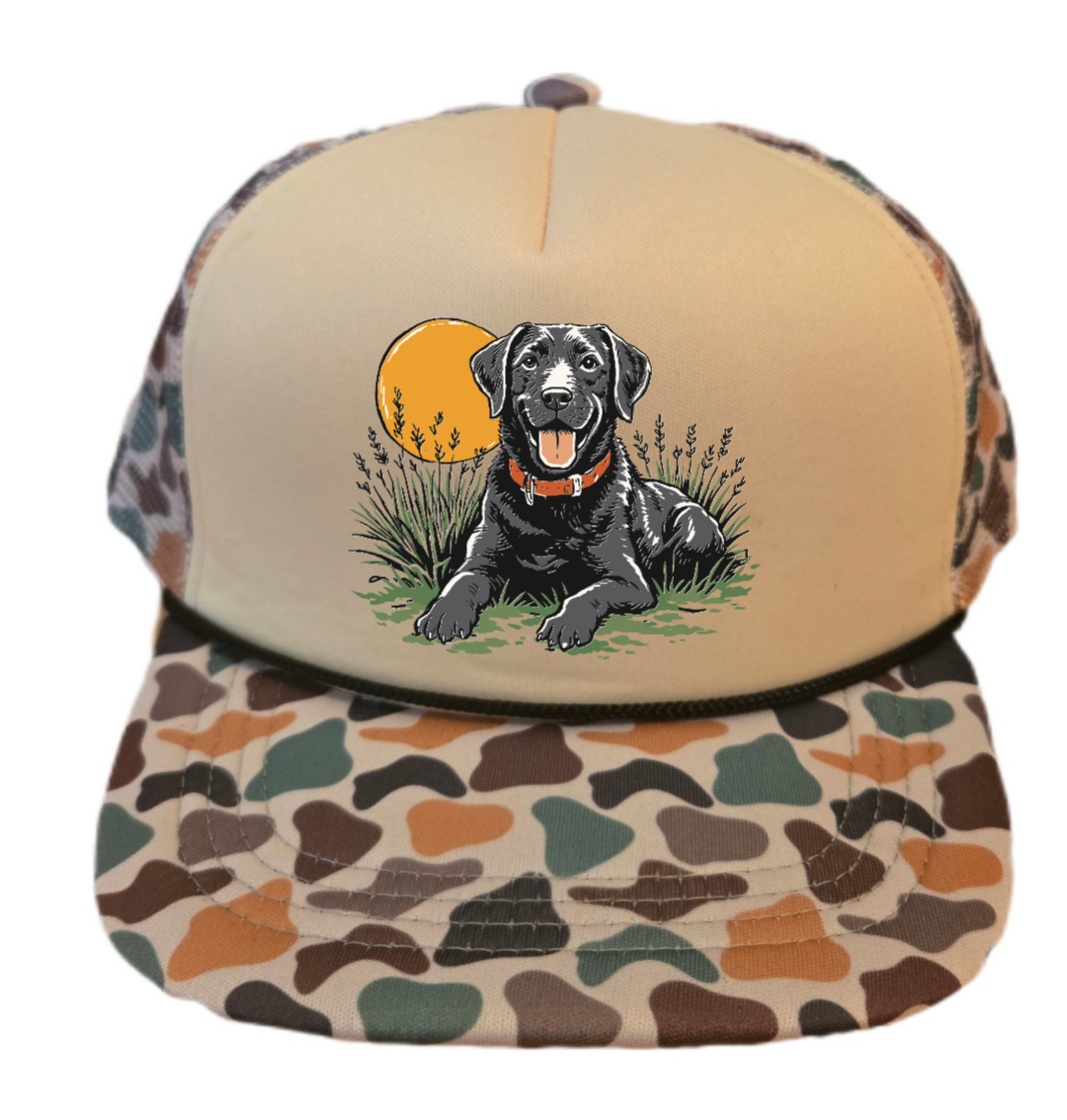 Toddler Kids Fieldstone  Camo Trucker Hat
