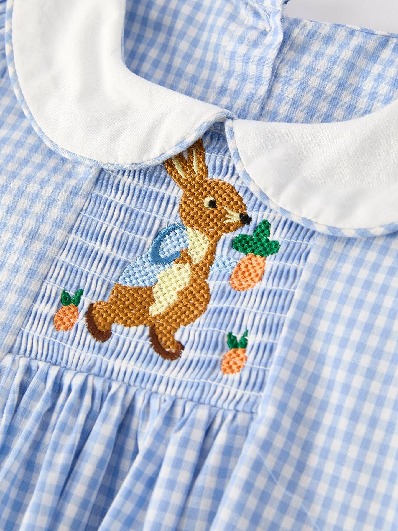 Blue Rabbit Plaid Dress