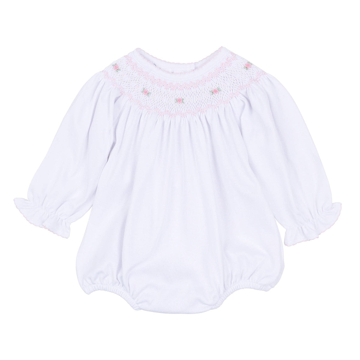 Grace Bishop Long Sleeve Bubble - White Pink