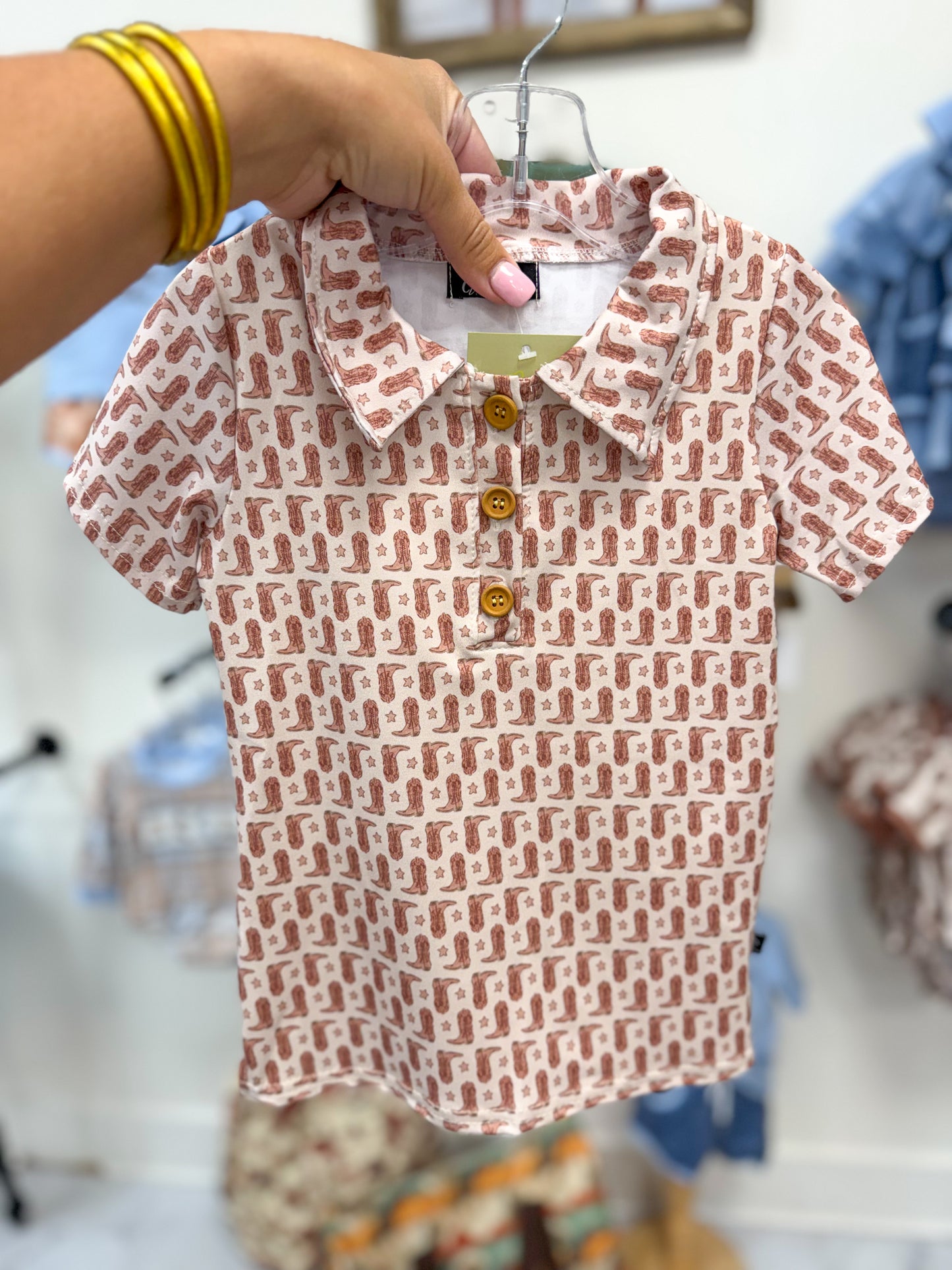 Two Step Boy Collar Shirt