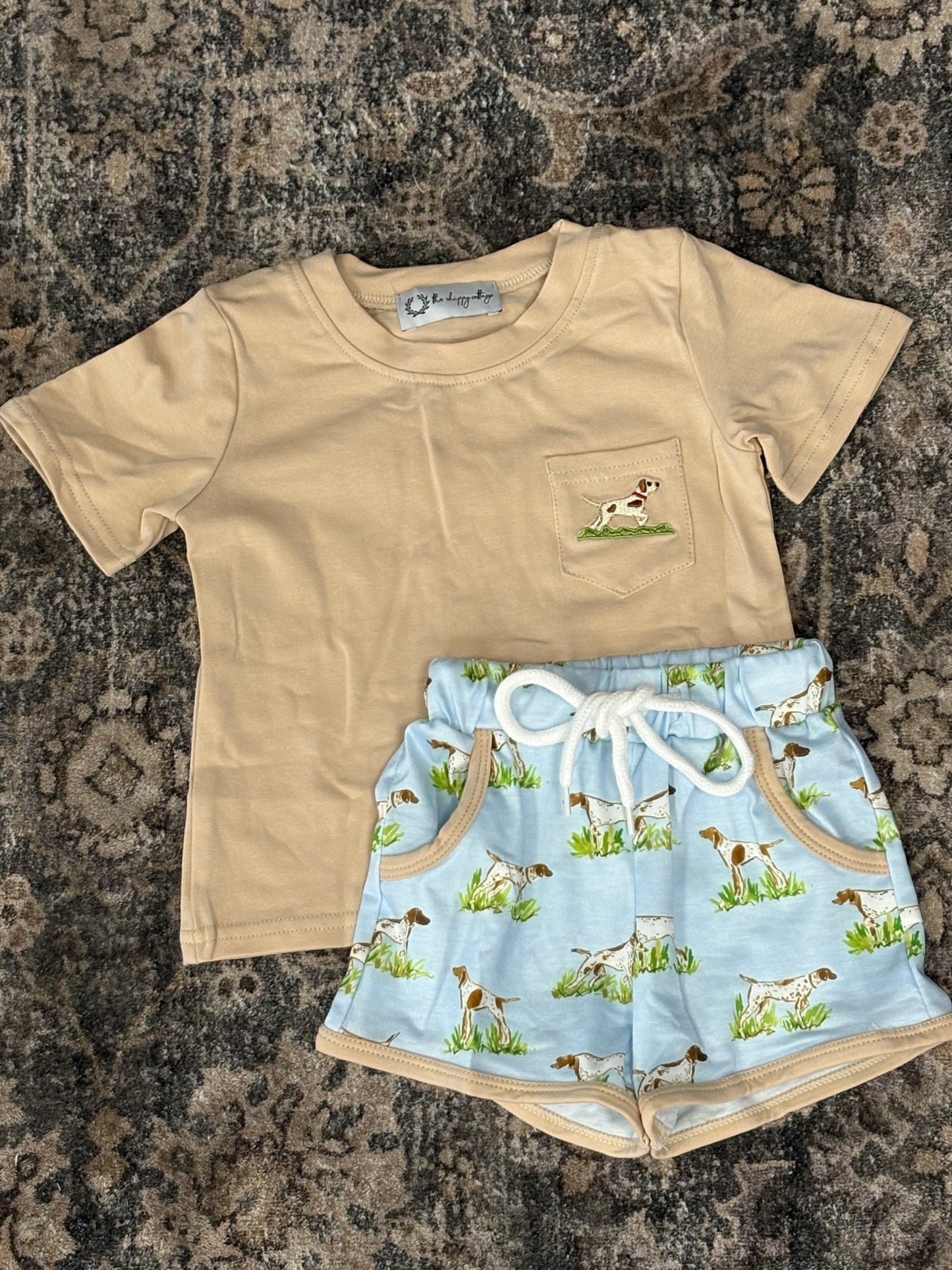 Hunting Puppy Short Set