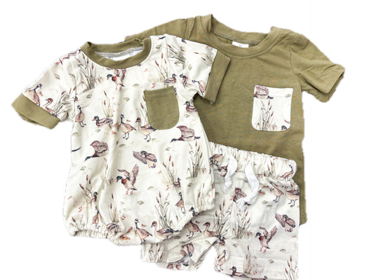 Olive Vintage Mallard