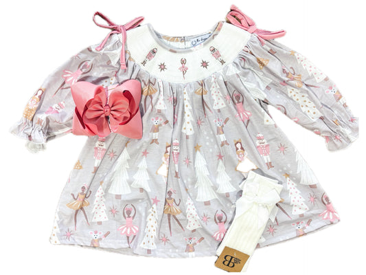 Nutcracker Smock Dress