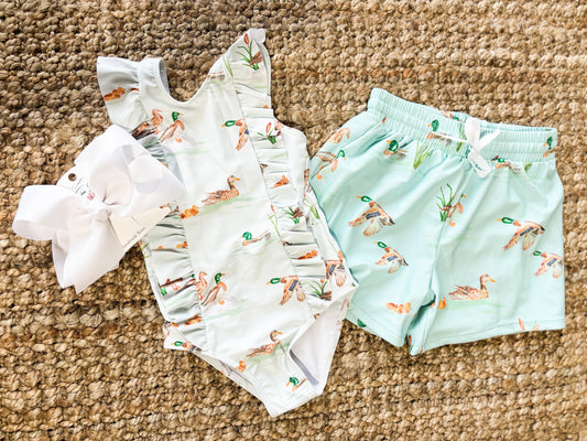 Blue Mallard Swim Shorts