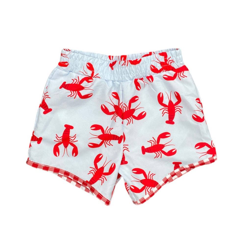 Boys Summer Swim Shorts - Crawfish