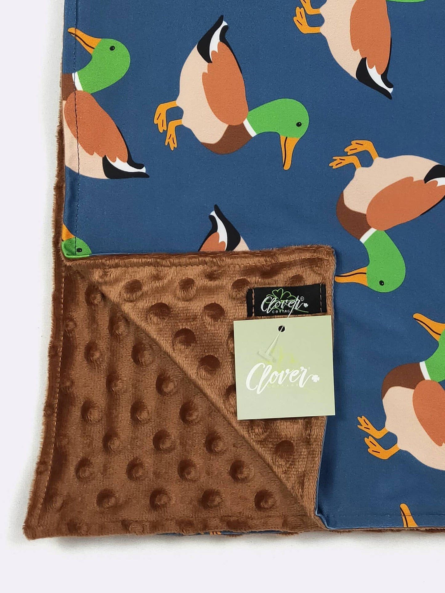 Navy Mallard Blanket
