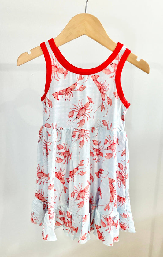 Crawfish Razorback Twirl Dress