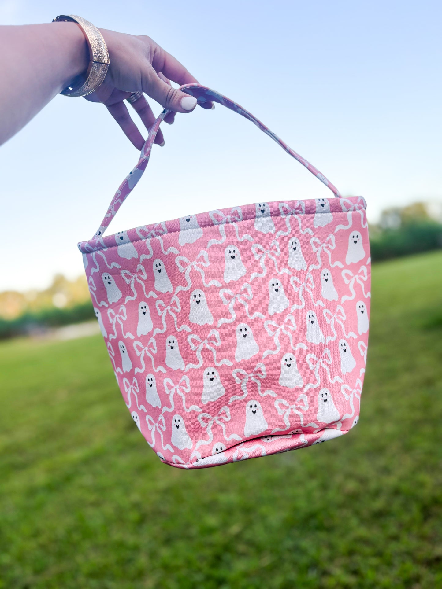Pink Ghost Basket