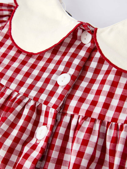 Plaid Christmas Tree Dress