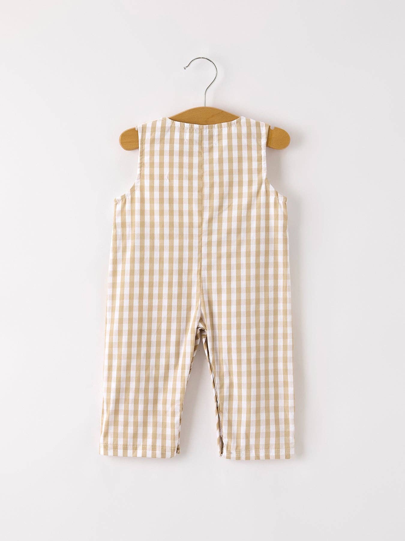Turkey Gingham Romper