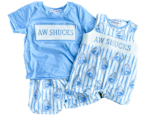 Aw Shucks Boy Short Set