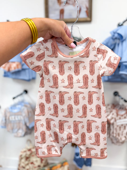 Two Step Boy Romper