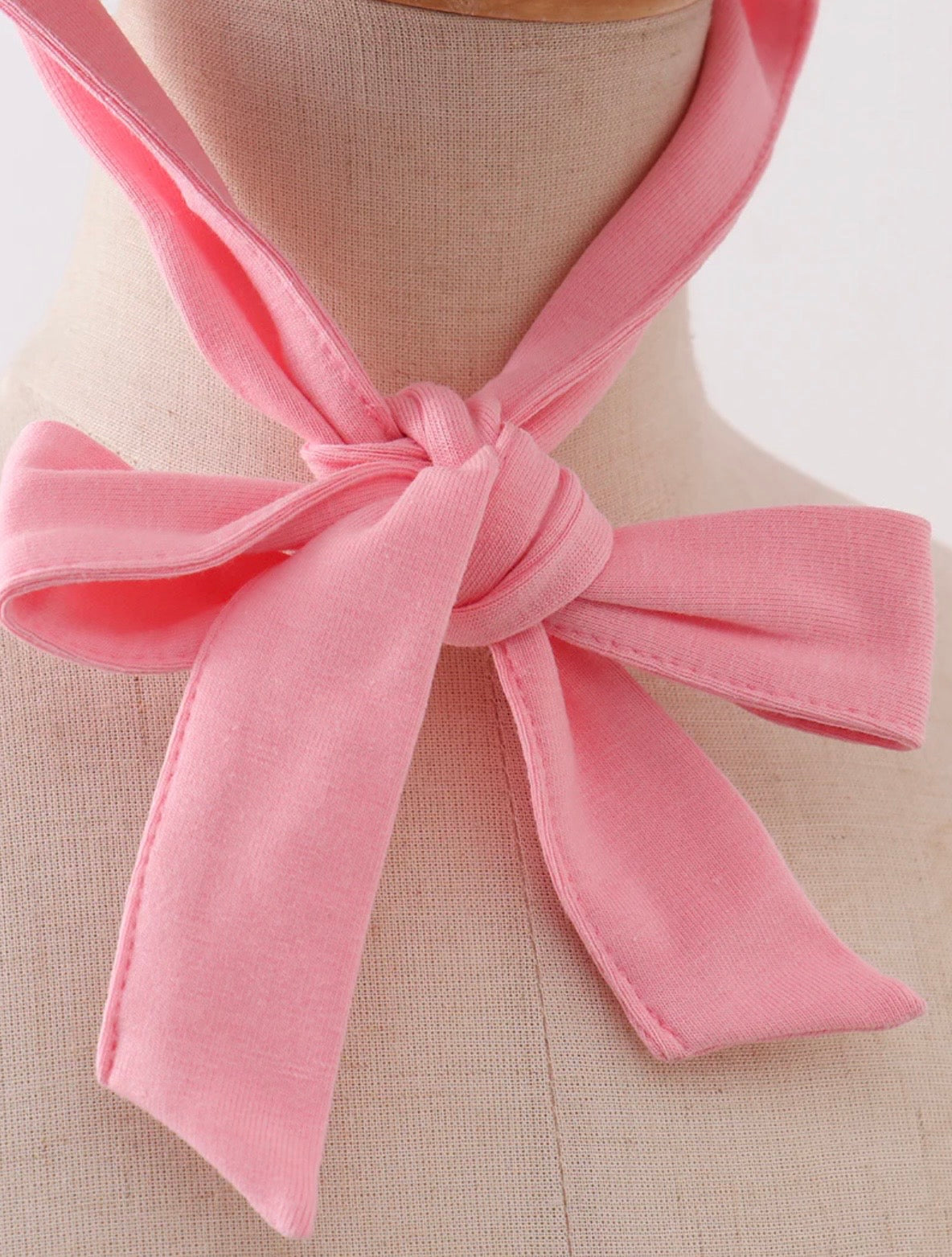 Pink Floral Bonnet