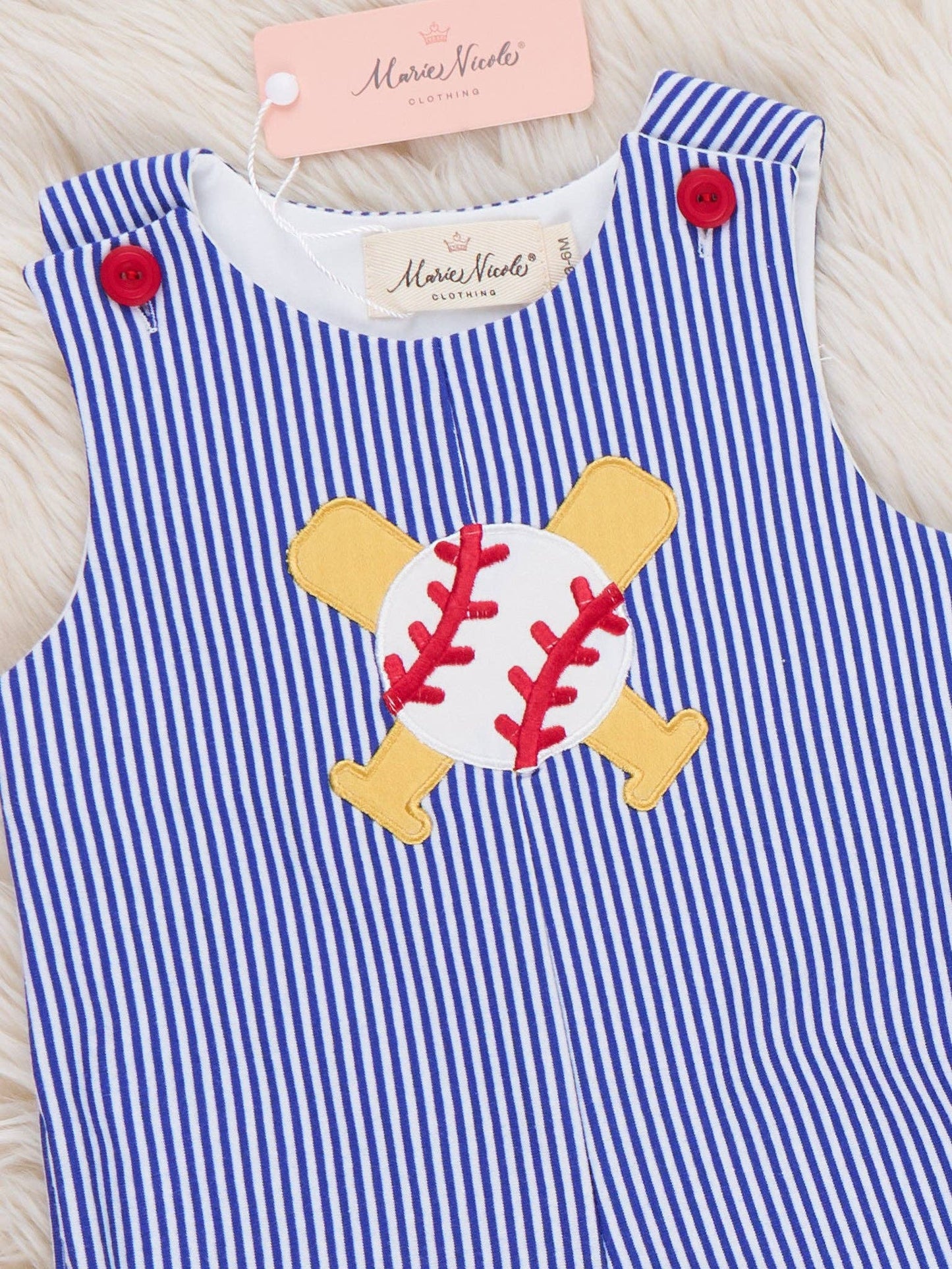 Dugout Cutie Baseball Embroidered Johnny