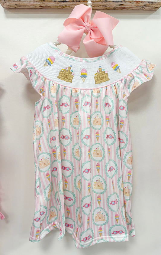 Summer Fun Smock Dress
