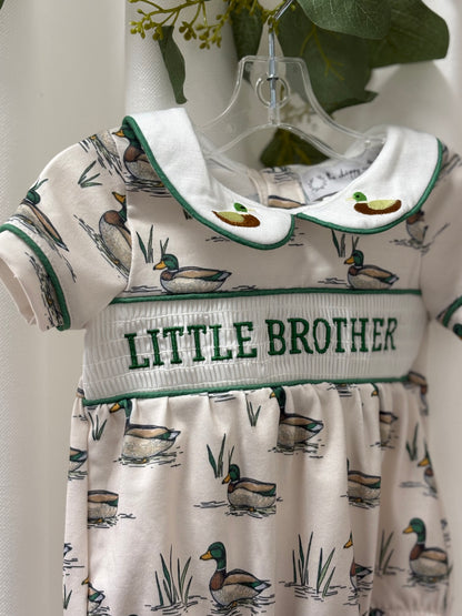 Little Brother Vintage Mallard Collar Bubble