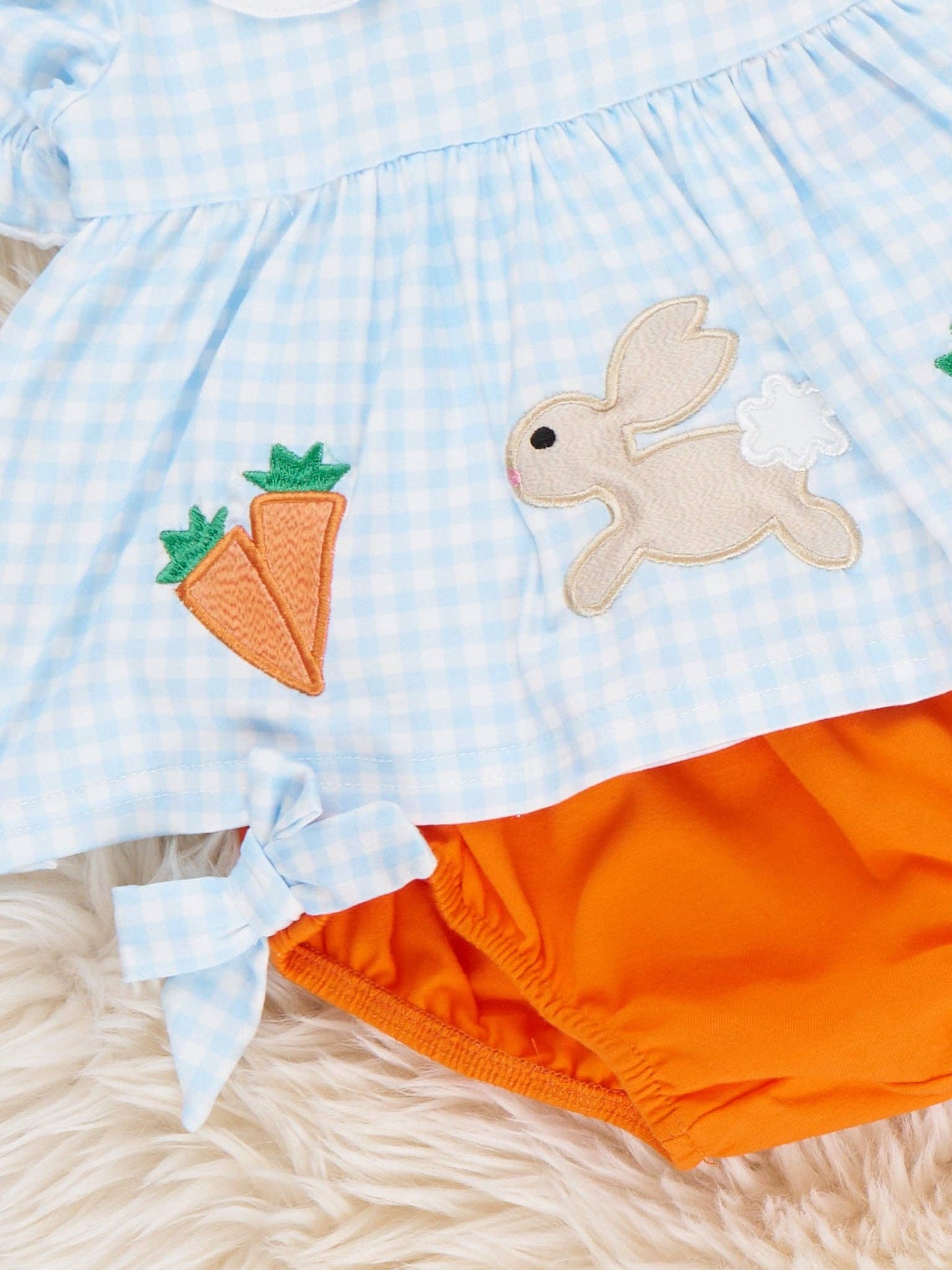 Hop & Harvest Embroidered Bloomers Outfit