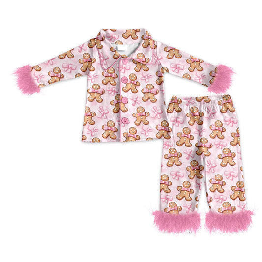 Gingerbread Feather Pjs