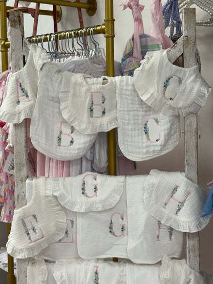 Initial Burp Cloth/Bib
