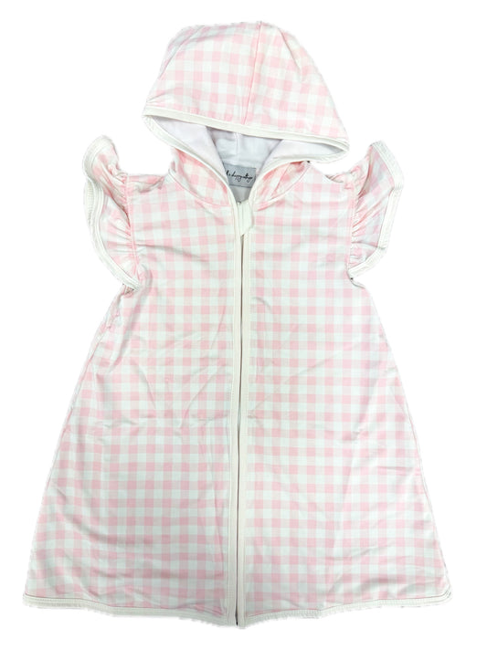 Pink Gingham Swim Cover