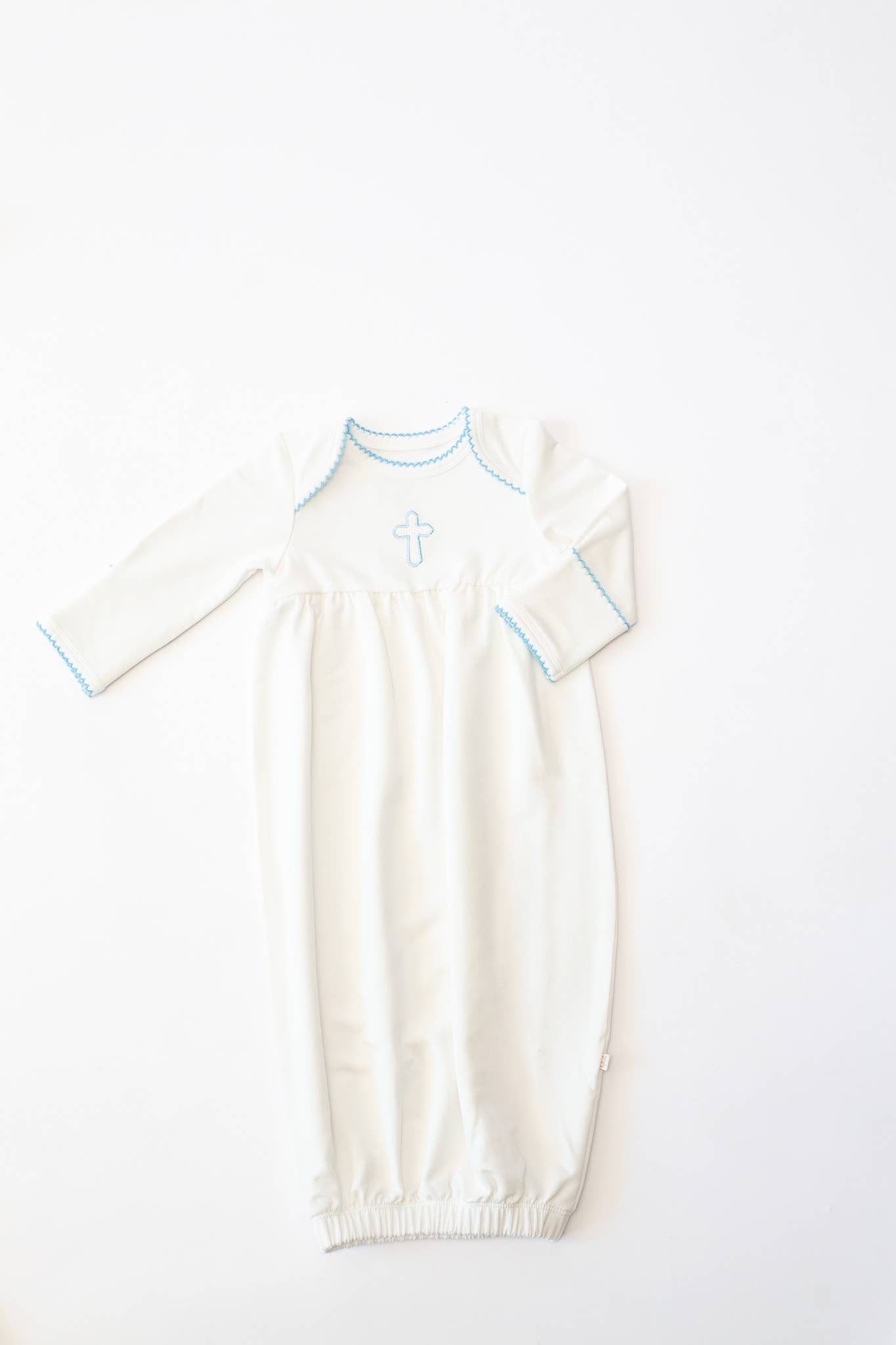 Blue Cross (Easter/Baptism/Christian) Infant Gown