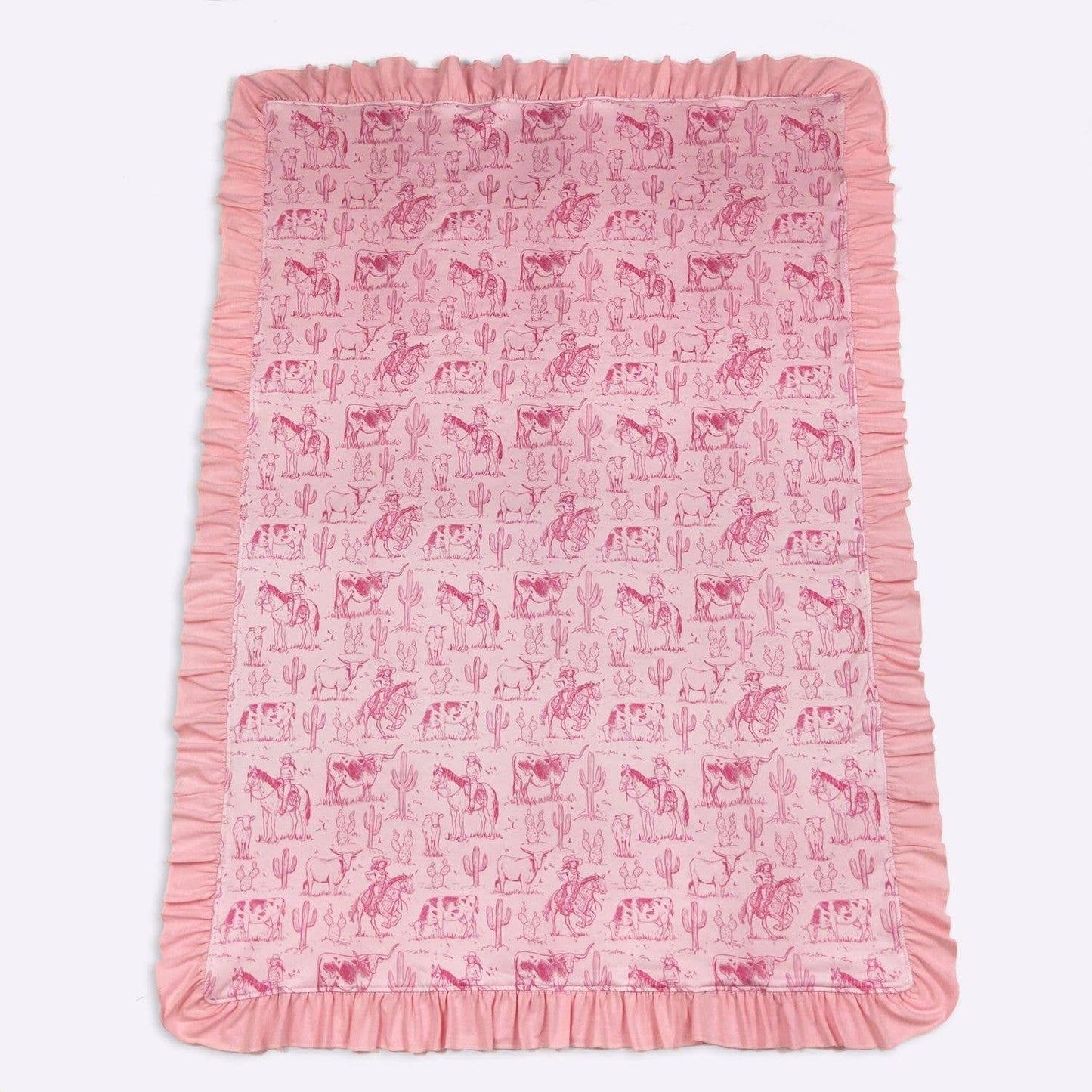 Pink Western Blanket